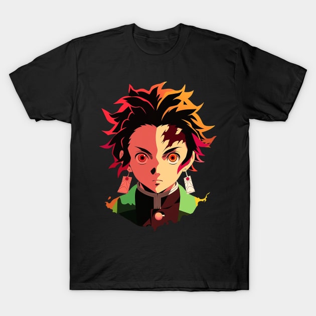 tanjiro T-Shirt by pokermoment